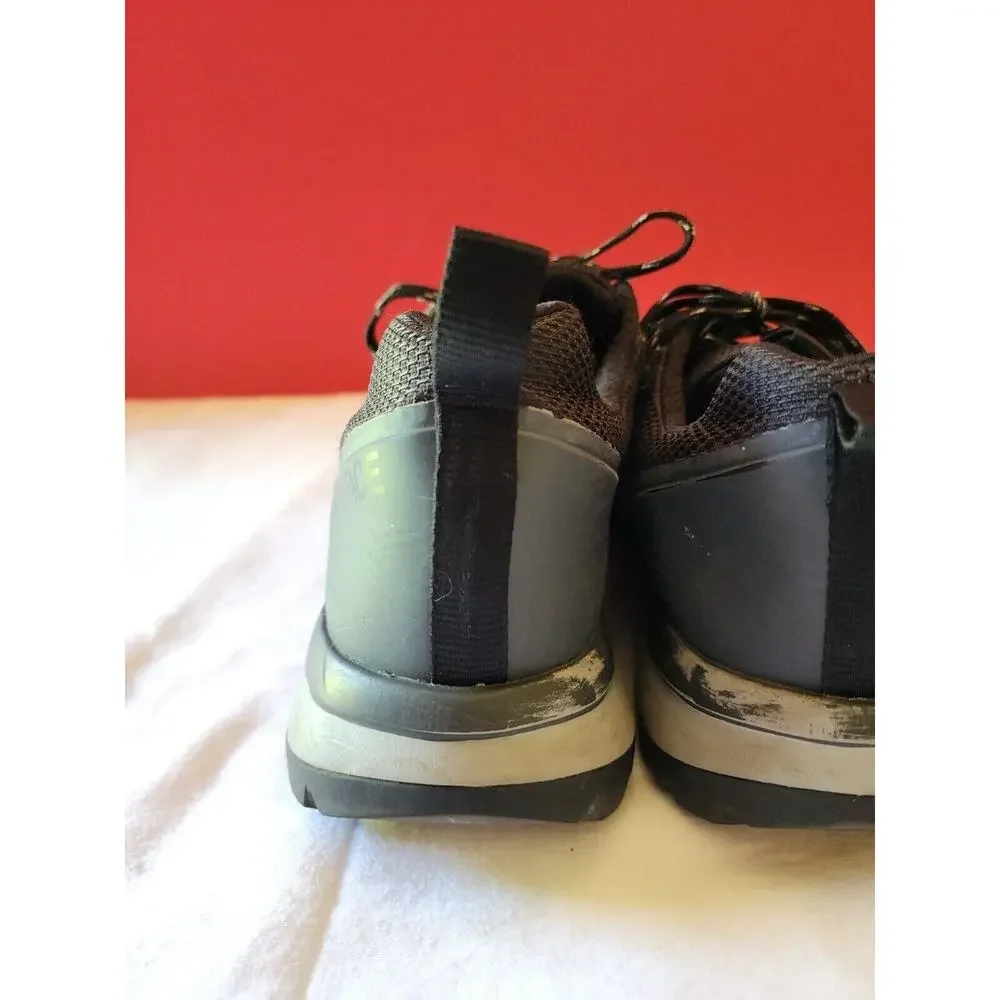 North Face Men's 9.5 Black And Gray Shoes trail